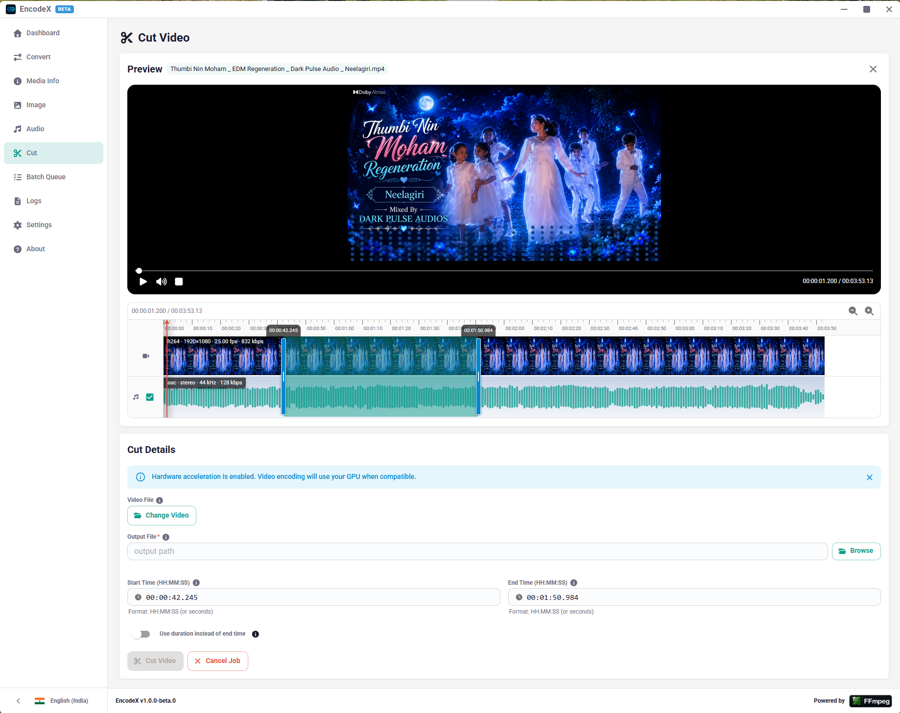 Video Cutting